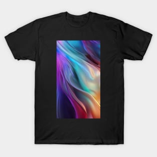 Colorful smooth silk abstract - 2 T-Shirt